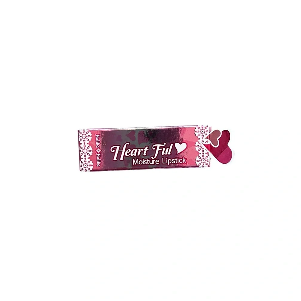 Holika Holika Heartful Moisture Heart Shaped Lipstick in Baby Beige Discont. NIB